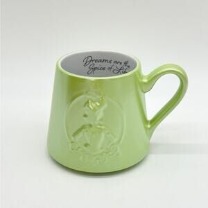 Disney Princess Tiana The Frog Princess Green Pearlescent Mug NEW